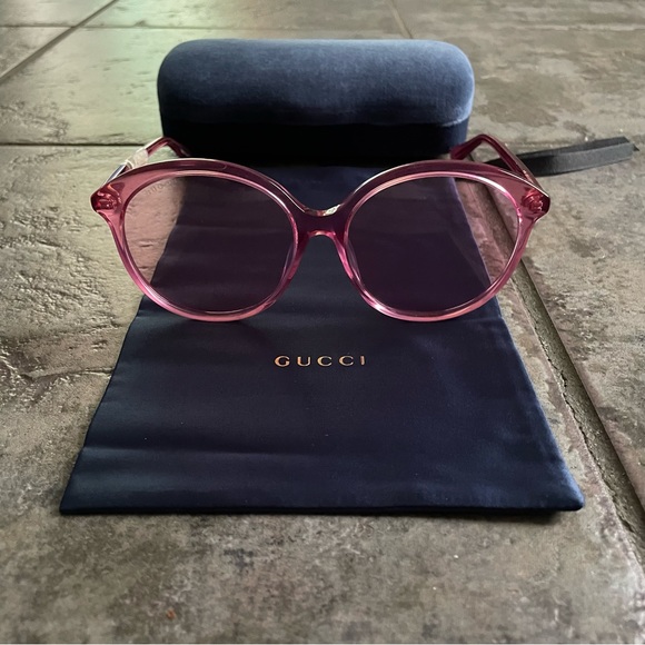 Gucci Accessories - Gucci Women’s Pink Sunglasses. GG0257SA . New